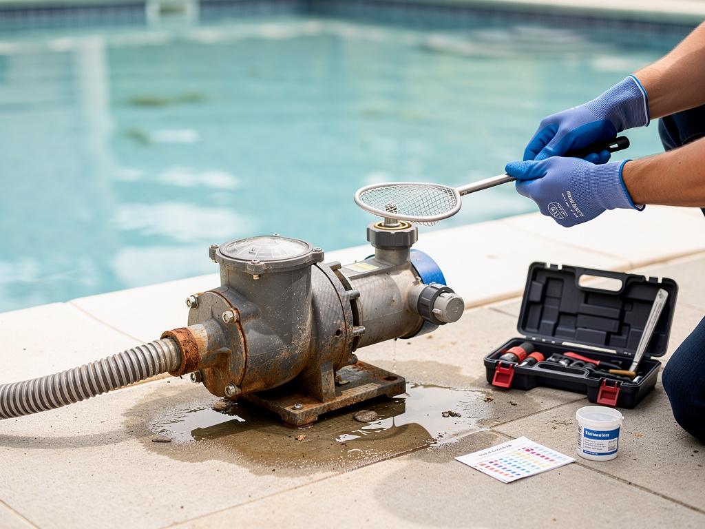 Pompe piscine en panne : les gestes de survie pour votre eau