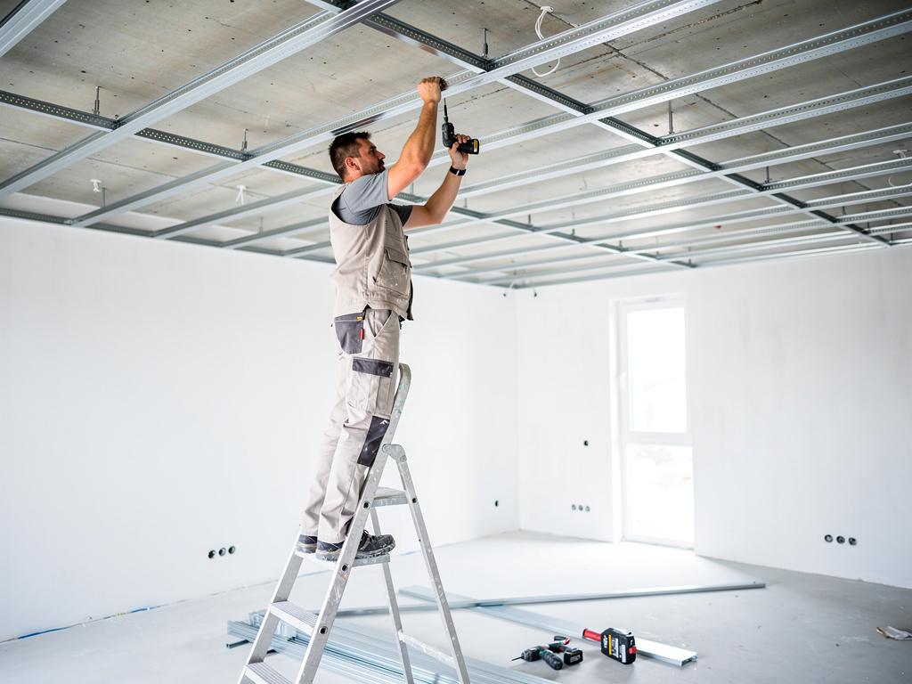 Distance entre rails placo au plafond : le guide complet pour une pose parfaite