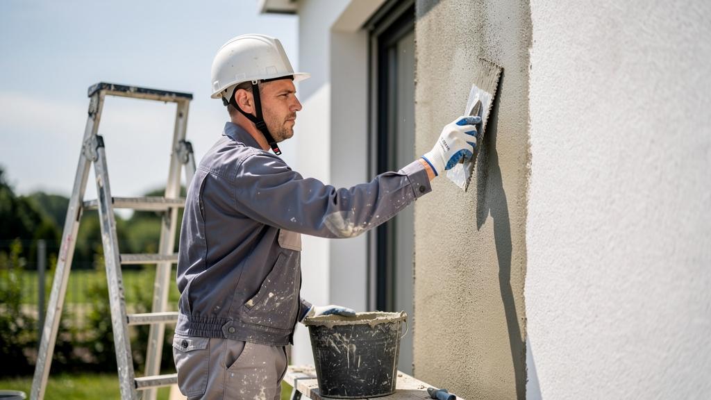 Combien de temps pour enduire un mur extérieur ? Le guide complet 2026
