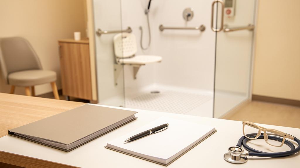 Contenu et rédaction du certificat médical pour une douche adaptée
